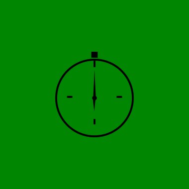 Saat simgesi illüstrasyon ögesi tasarımı