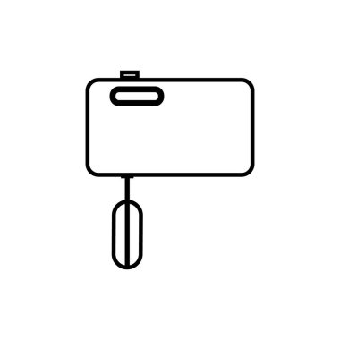 el karıştırıcı simgesi illüstrasyon unsuru tasarımı