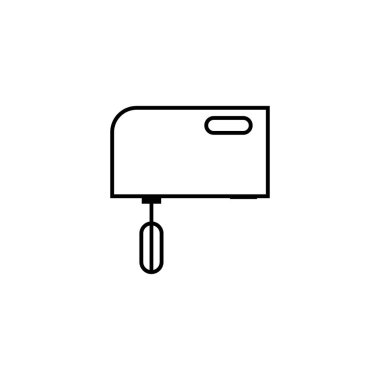 el karıştırıcı simgesi illüstrasyon unsuru tasarımı