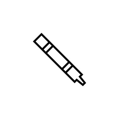 Pastel boyama simgesi çizimi