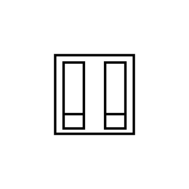 Işık anahtarı simge tasarımı