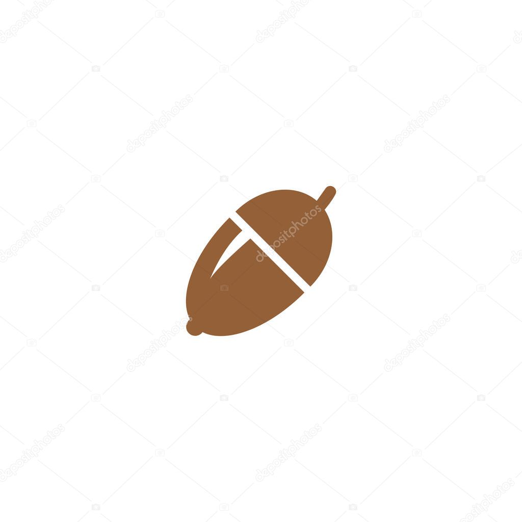 Peanut icon illustration element design