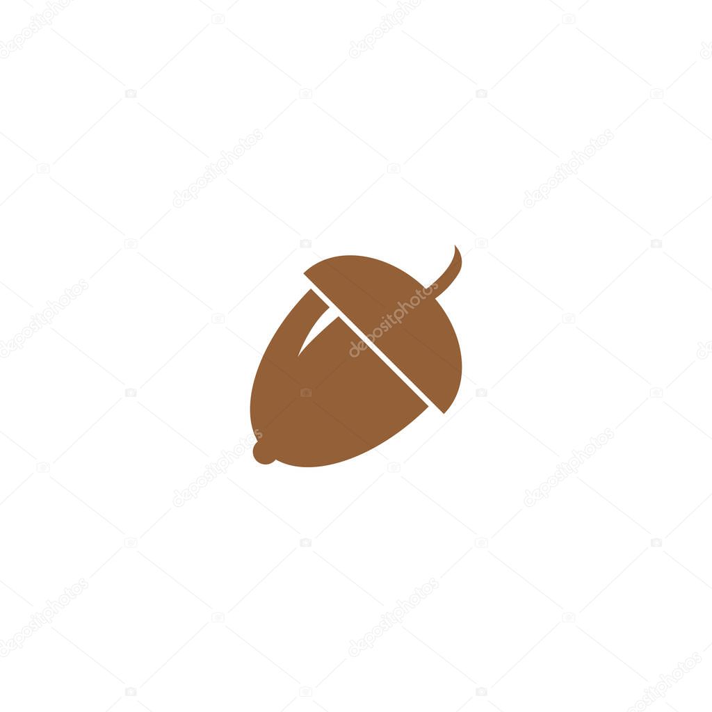 Peanut icon illustration element design