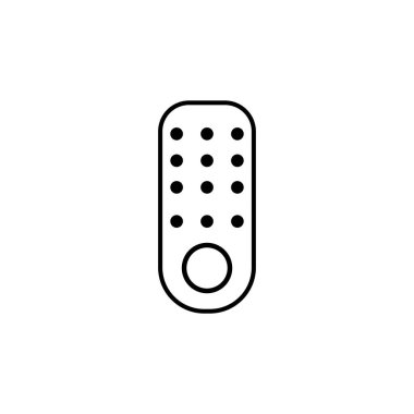 uzak simge illüstrasyon ögesi tasarımı