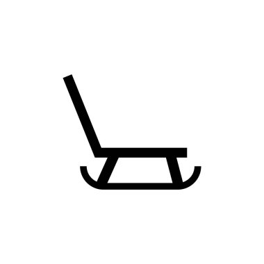 Salon sandalyeleri simge tasarımı