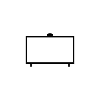 televizyon simgesi illüstrasyon element tasarımı