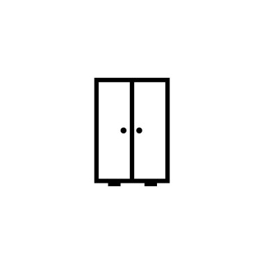 dolap simgesi illüstrasyon ögesi tasarımı