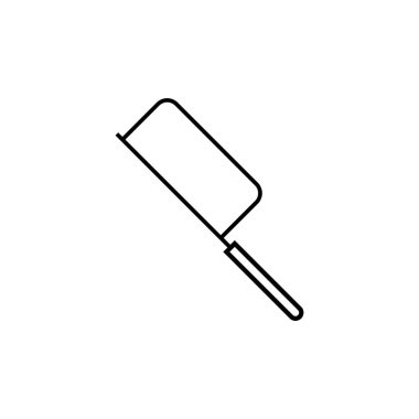 Testere simgesi illüstrasyon tasarımı ile başa çıkmak