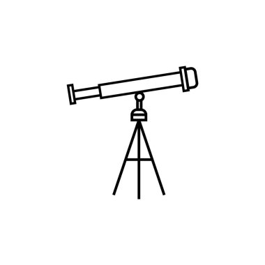 dürbün simgesi illüstrasyon ögesi tasarımı