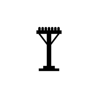 elektrik direği simgesi çizimi