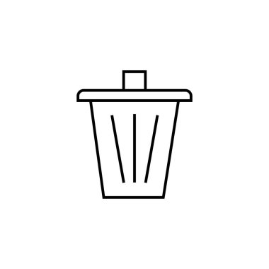 Çöp kutusu resimleme ögesi tasarımı