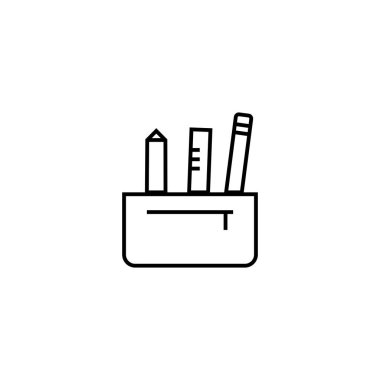 Kalem kutusu resmetme ögesi tasarımı