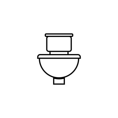 tuvalet simgesi çizimi ögesi tasarımı