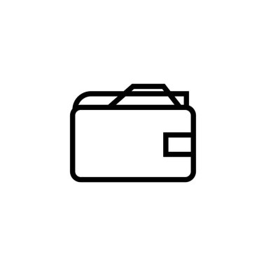 cüzdan simgesi çizimi