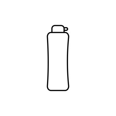 Tupperware şişe simgesi tasarımı