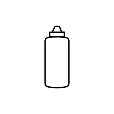 Tupperware şişe simgesi tasarımı