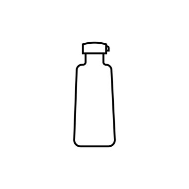 Tupperware şişe simgesi tasarımı