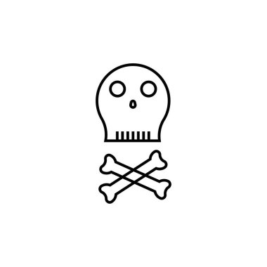 kafatası simgesi çizimi