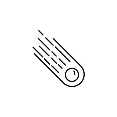 Meteor simgesi çizimi