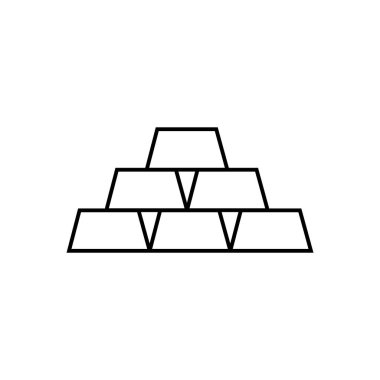 altın simge illüstrasyon element tasarımı