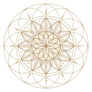 Soyut çiçek tasarımı. dekoratif öge