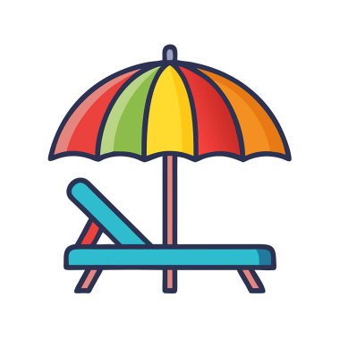 plaj şemsiyesi ve plaj şemsiyesi