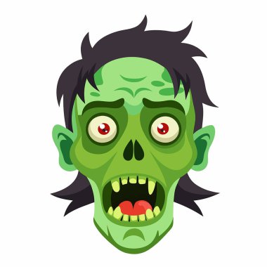 vektör karikatür cadılar bayramı canavar karakter