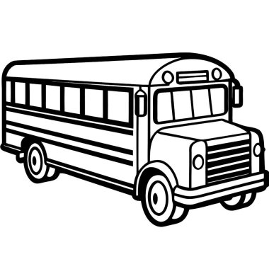 Otobüs aracı okul otobüsü