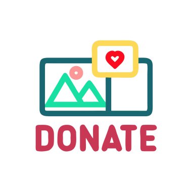 bağış kutusu vektör illüstrasyon tasarımı