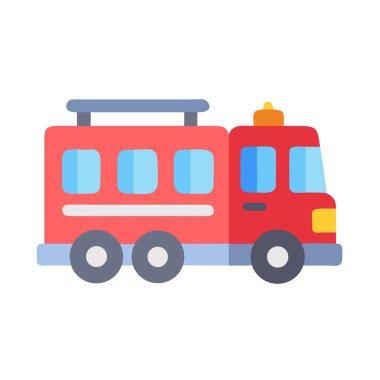 tren simgesi vektör illüstrasyonu