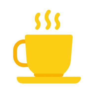 çay Kupası simgesi. vektör çizim