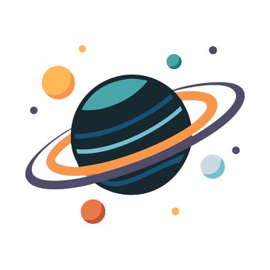 uzay galaksisi simgesi izole edildi