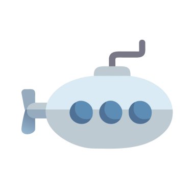 robot düz vektör simgesi