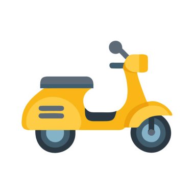 Motosiklet ikonu vektörü. izole vektör illüstrasyonu.