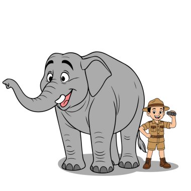 Filli Safari Çocuk çizgi filmi.