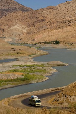 Zab Nehri, Kürt Kuzey Irak. 2 Ekim 2009
