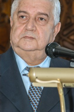 20 Ekim 2006 Nabak, Suriye. Habeş Deir Mar Musa Manastırı, Suriye.