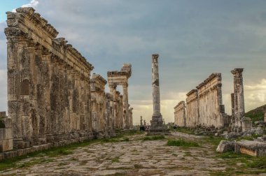 20 Ekim 2006 Nabak, Suriye. Habeş Deir Mar Musa Manastırı, Suriye.