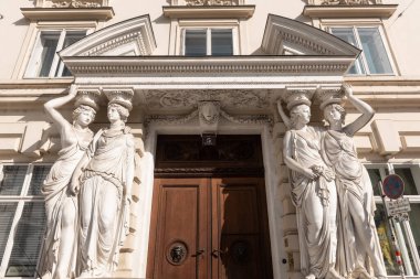 Viyana, Avusturya. 5 Ekim 2023 Palais Pallavicini, Harry Limes 'in dairesi, Viyana, Avusturya' daki Josefsplatz 5 'te bulunan 