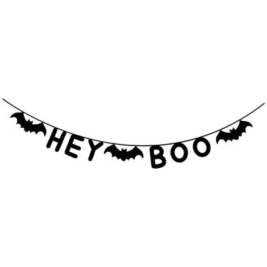 Yarasalı Cadılar Bayramı çelengi ve 