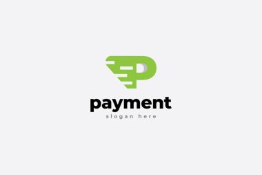 ödeme logo vektör şablonu