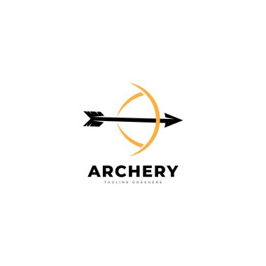 Okçuluk Logosu Tasarım Şablonu