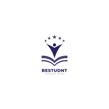 okul logo vektör şablonu