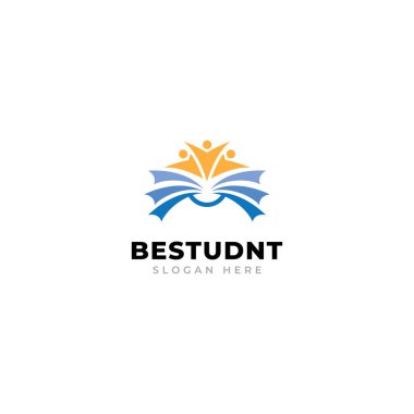 okul logo vektör şablonu