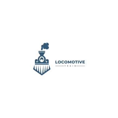 lokomotif logo vektör şablonu
