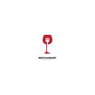Restoran logo vektör şablonu