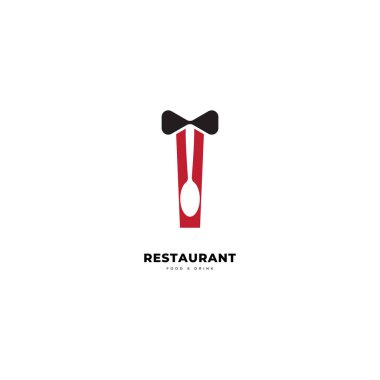 Restoran logo vektör şablonu