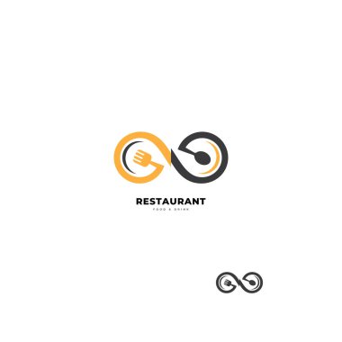 Restoran logo vektör şablonu