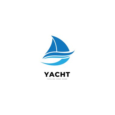 Yat logo vektör şablonu