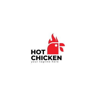Restoran veya şirket vektör şablonu için tavuk çiftliği ve tavuk logosu